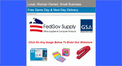 Desktop Screenshot of fedgovsupply.com